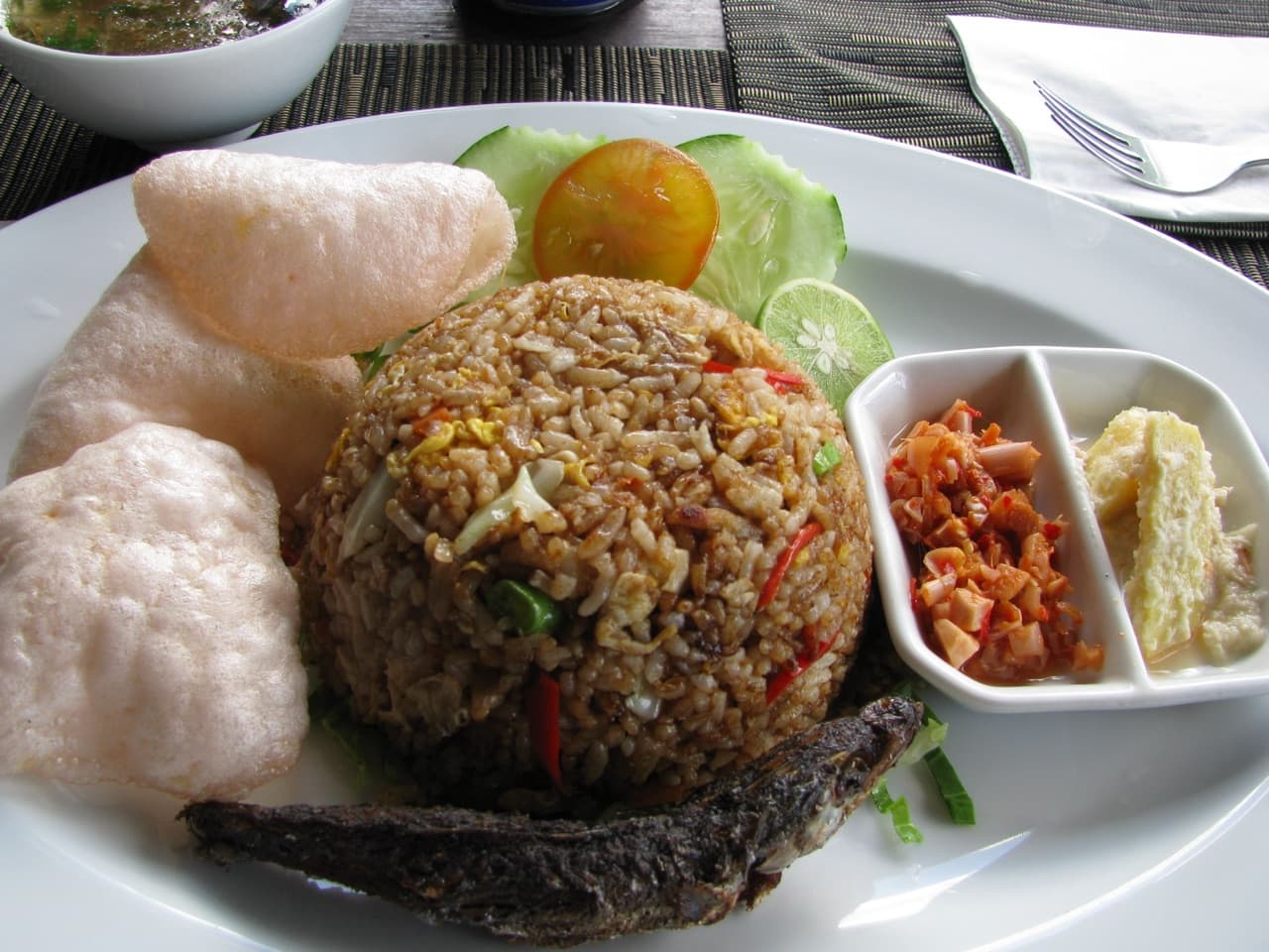 Menu nasi goreng Dapur Nusantara